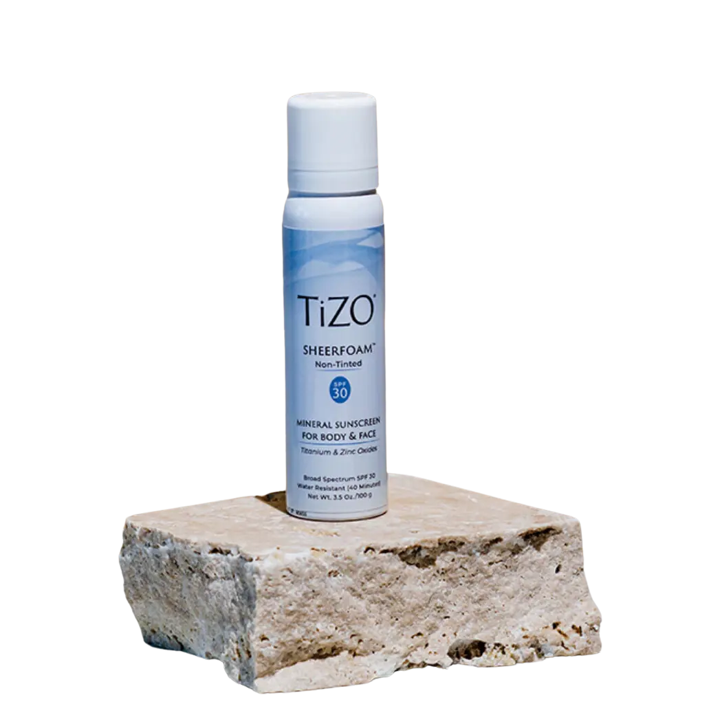 МИНЕРАЛЬНАЯ СОЛНЦЕЗАЩИТНАЯ ПЕНКА ДЛЯ ЛИЦА И ТЕЛА БЕЗ ОТЦЕНКА SHEERFOAM BODY & FACE NON-TINTED SPF 30, 100 G 45720815-f895-44b2-87a5-fb42e1086e98