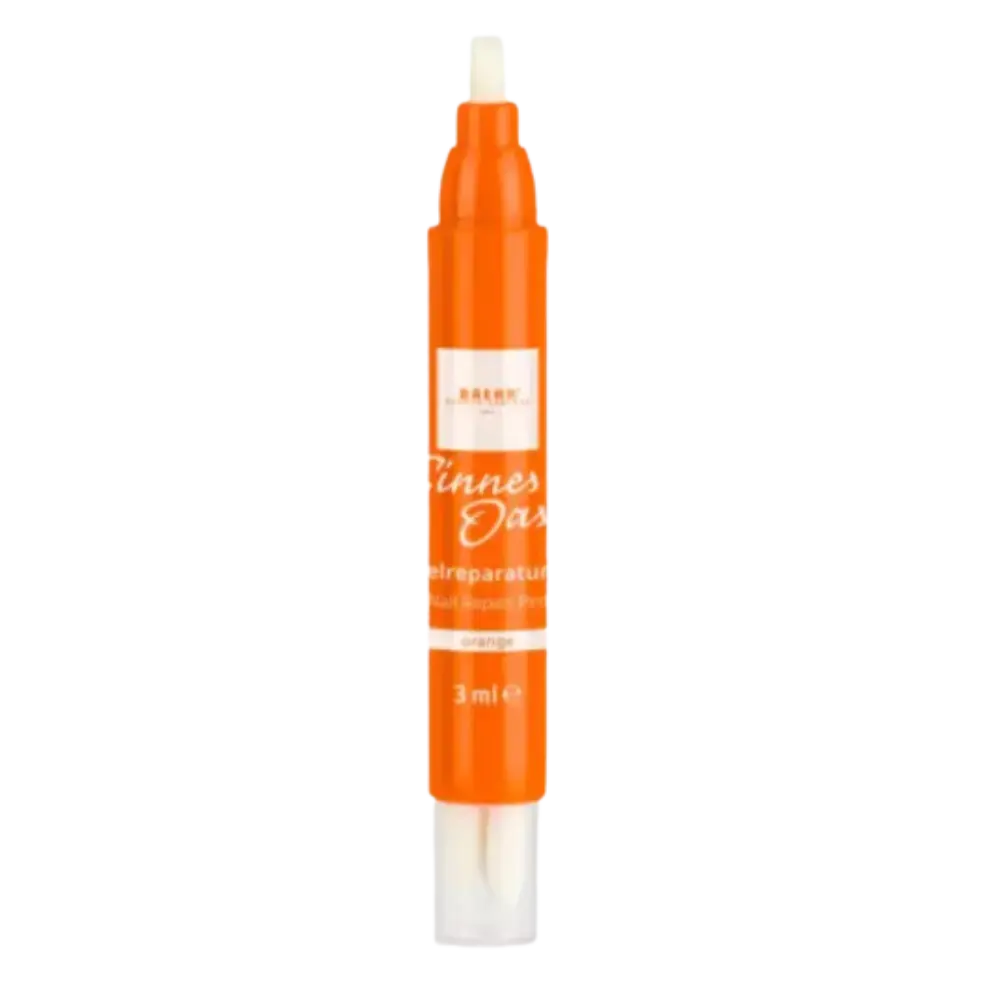 Oase Nail Repair Pen mit 3 Eratzspitzen Карандаш для восстановления ногтей с ароматом апельсина (3 сменных аппликатора) 12344
