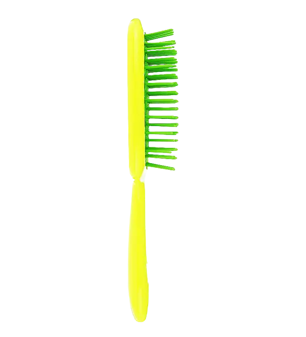 Расческа для волос, желтая с зеленым Janeke Superbrush 9см/21см ЖЕЛТАЯ С ЗЕЛЕНЫМ (2)