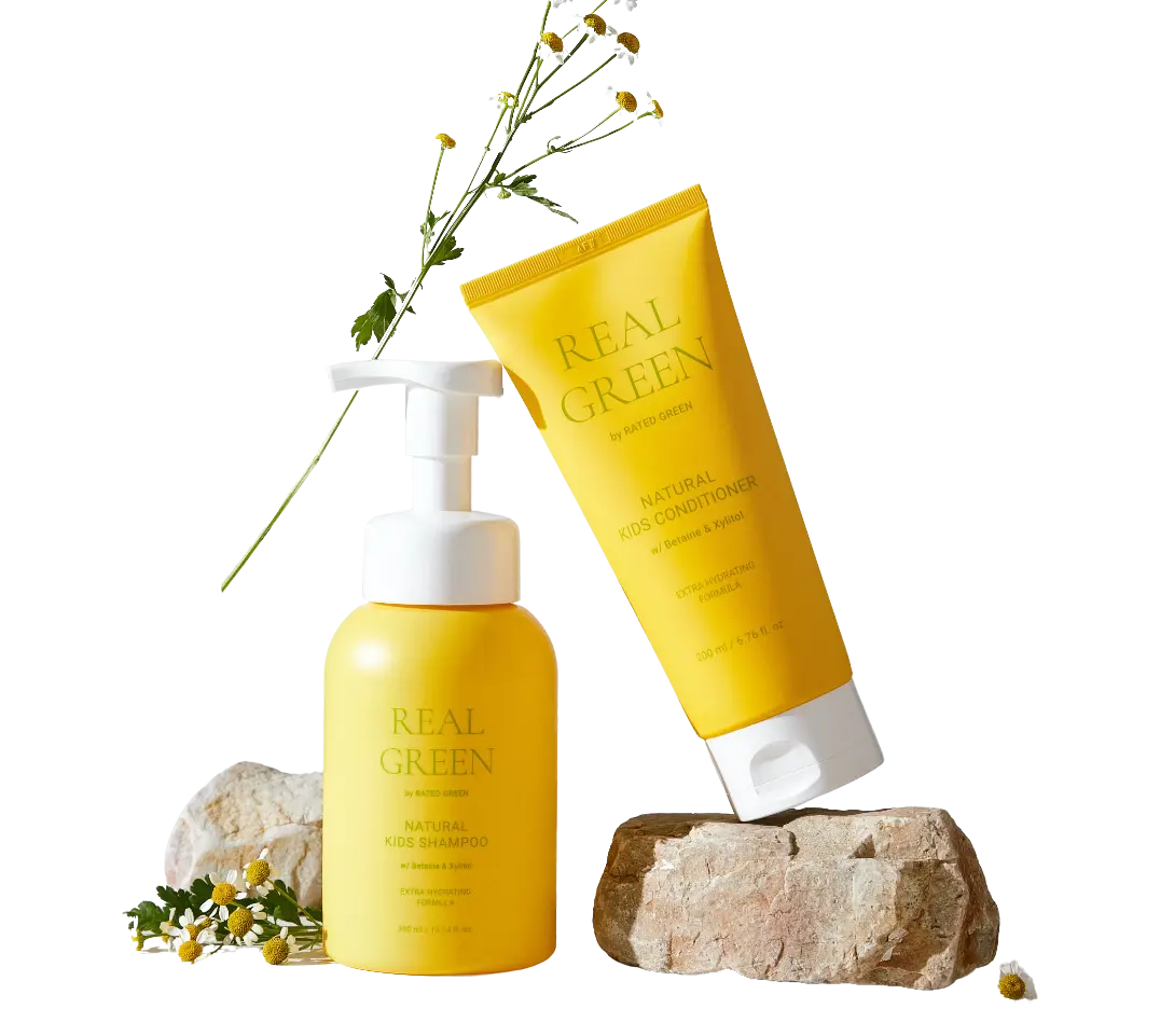 REAL GREEN NATURAL KIDS SHAMPOO ДЕТСКИЙ ШАМПУНЬ ДЛЯ ВОЛОС RATED GREEN REAL GREEN NATURAL KIDS CONDITIONER4