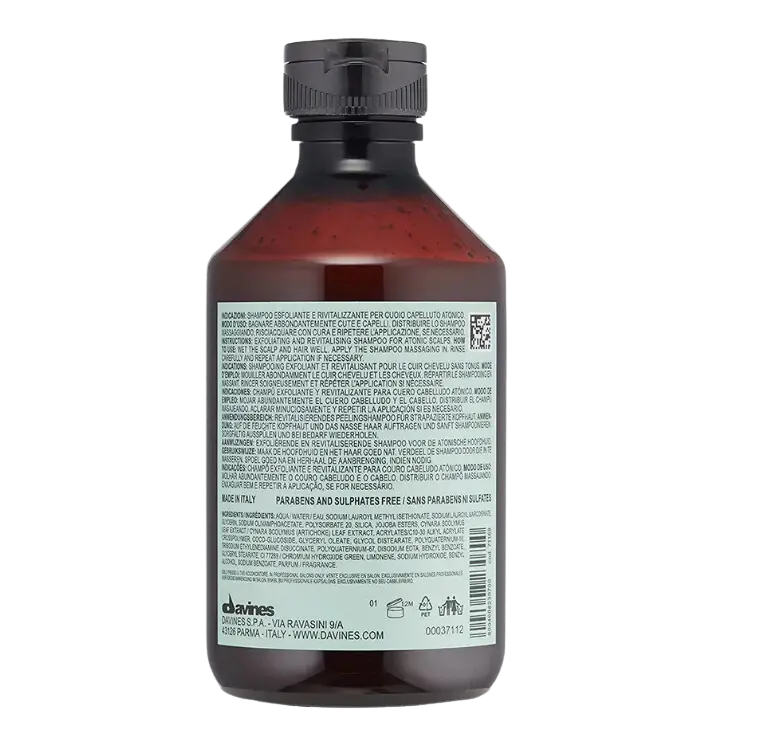 DETOXIFYING SCRUB SHAMPOO ДЕТОКСИЦИРУЮЩИЙ ШАМПУНЬ-СКРАБ, DAVINES - 250 мл DETOXIFYING SCRUB SHAMPOO ДЕТОКСИЦИРУЮЩИЙ ШАМПУНЬ-СКРАБ, DAVINES - 250 мл2