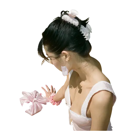 SWEETHEART CLIP IN PINK PIXIE - КРАБИК ДЛЯ ВОЛОС 