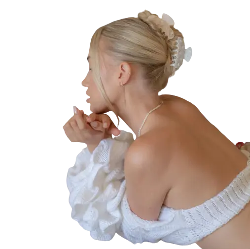 SWEETHEART CLIP IN TEA PARTY - КРАБИК ДЛЯ ВОЛОС 