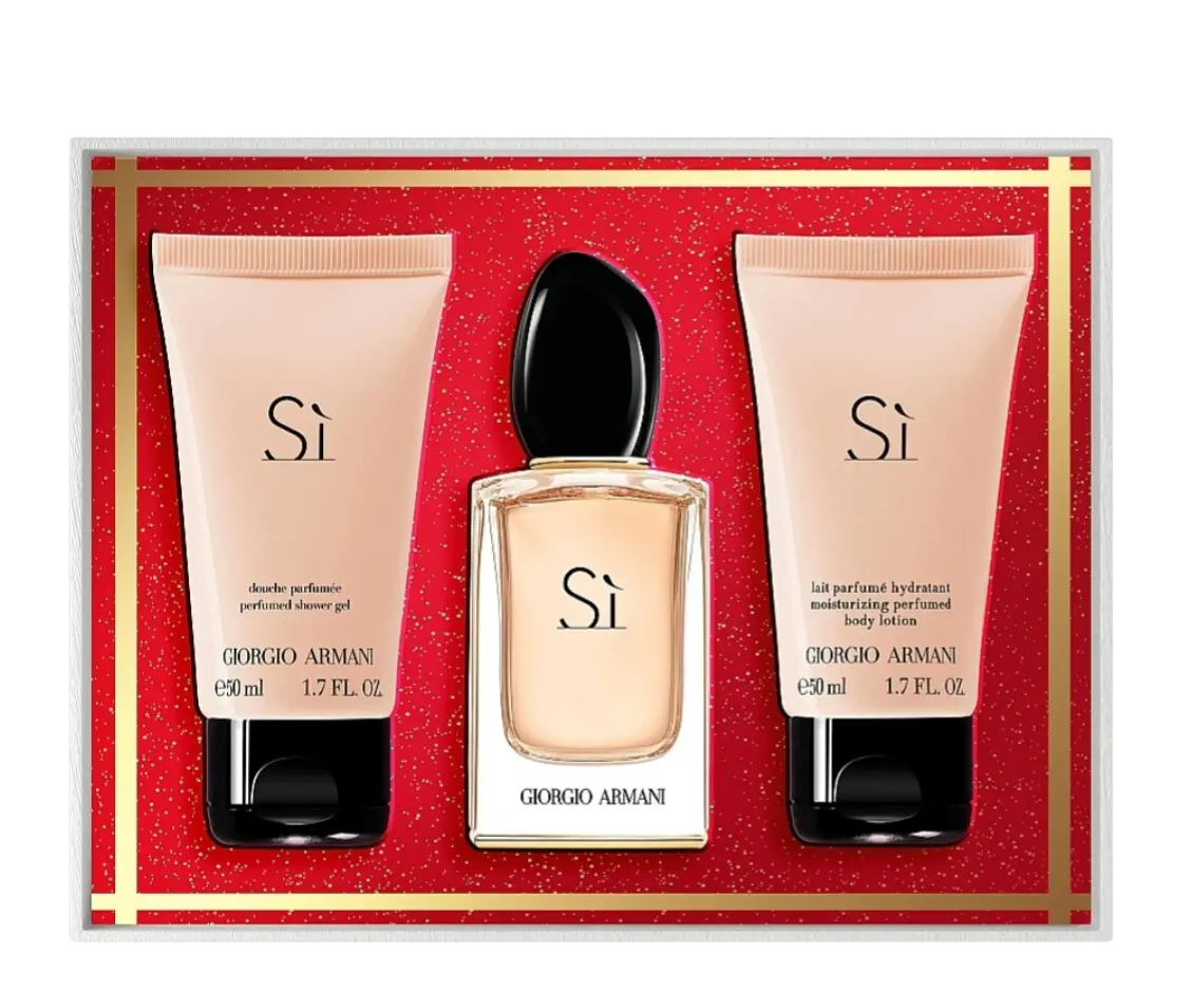 Набор Armani Si жен., (edp 50ml+b/lot 50ml+sh/gel 50ml) Набор Armani Si жен., (edp 50ml+b:lot 50ml+sh:gel 50ml)3